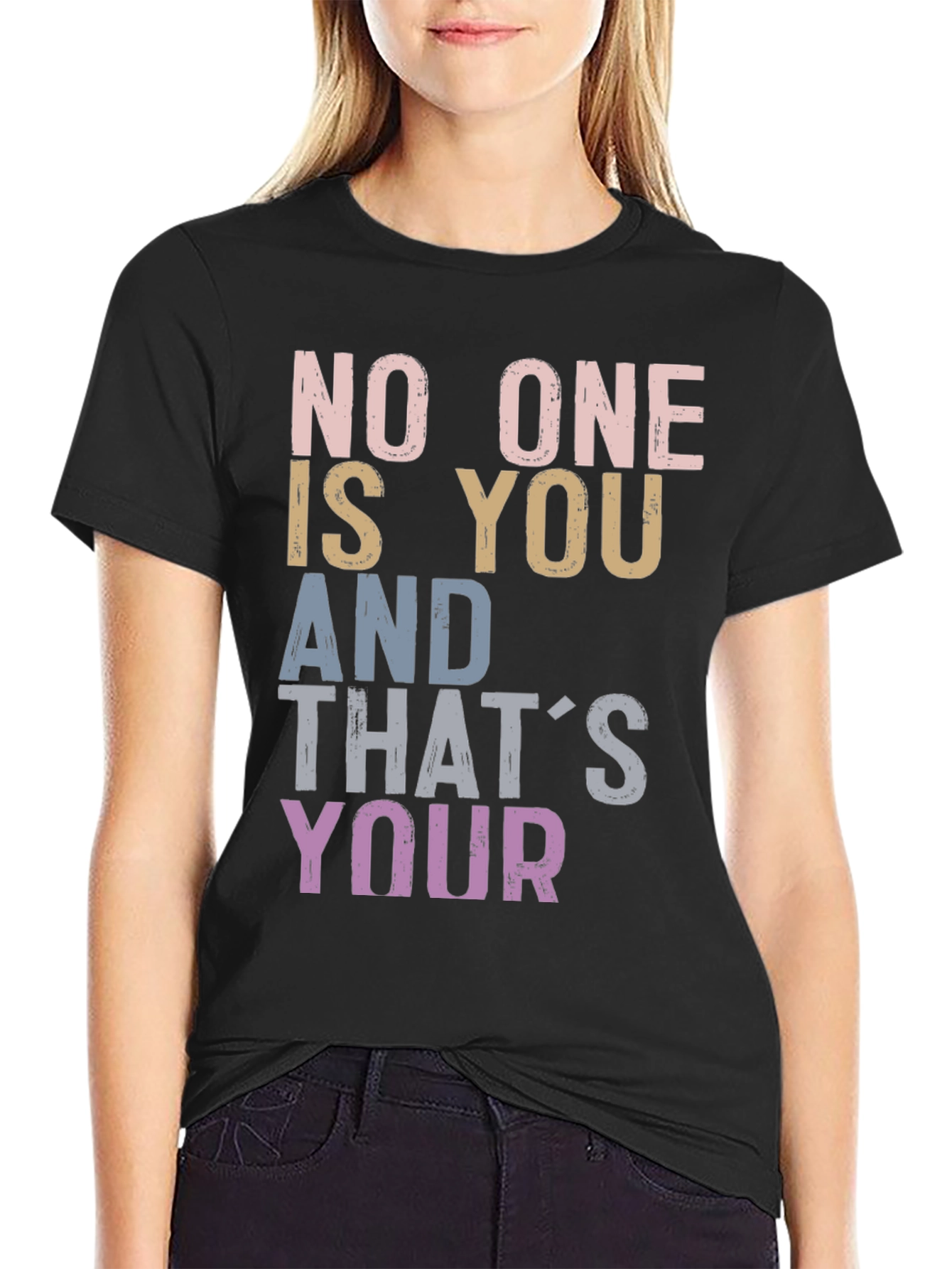 Inspirational Graphic Tee - Be You