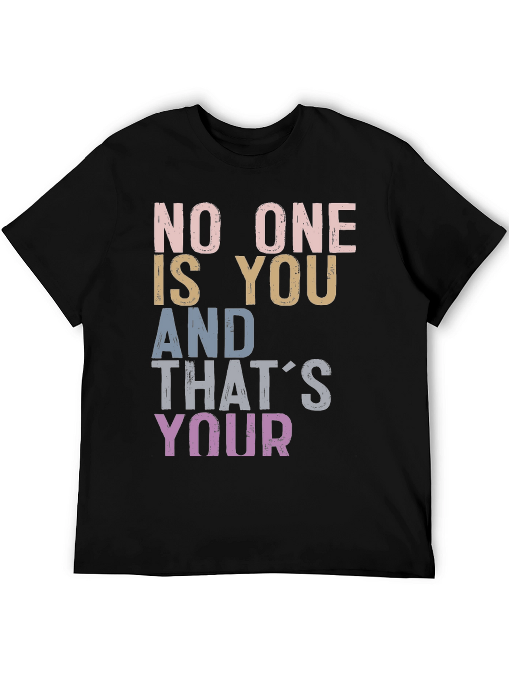 Inspirational Graphic Tee - Be You