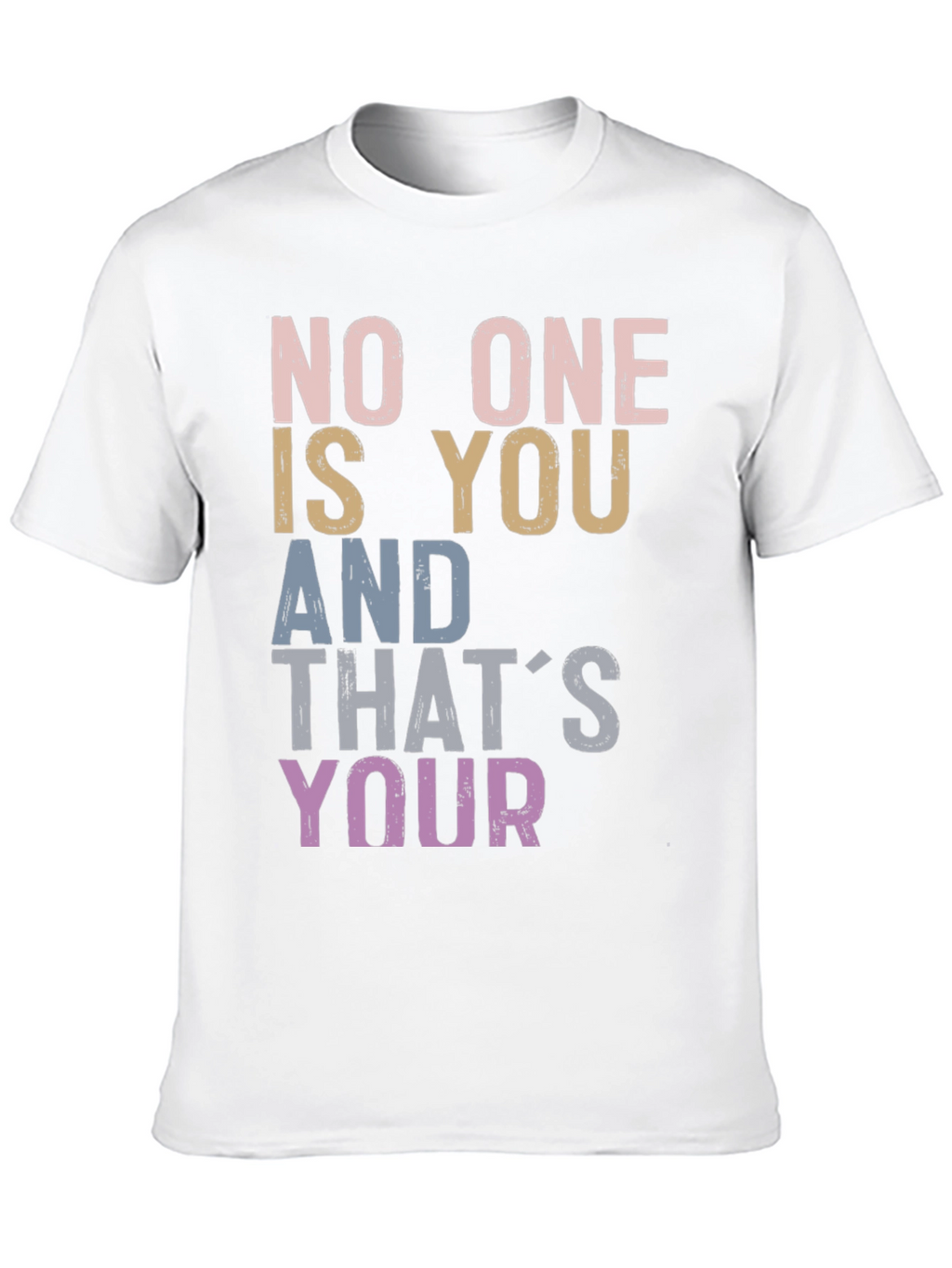 Inspirational Graphic Tee - Be You
