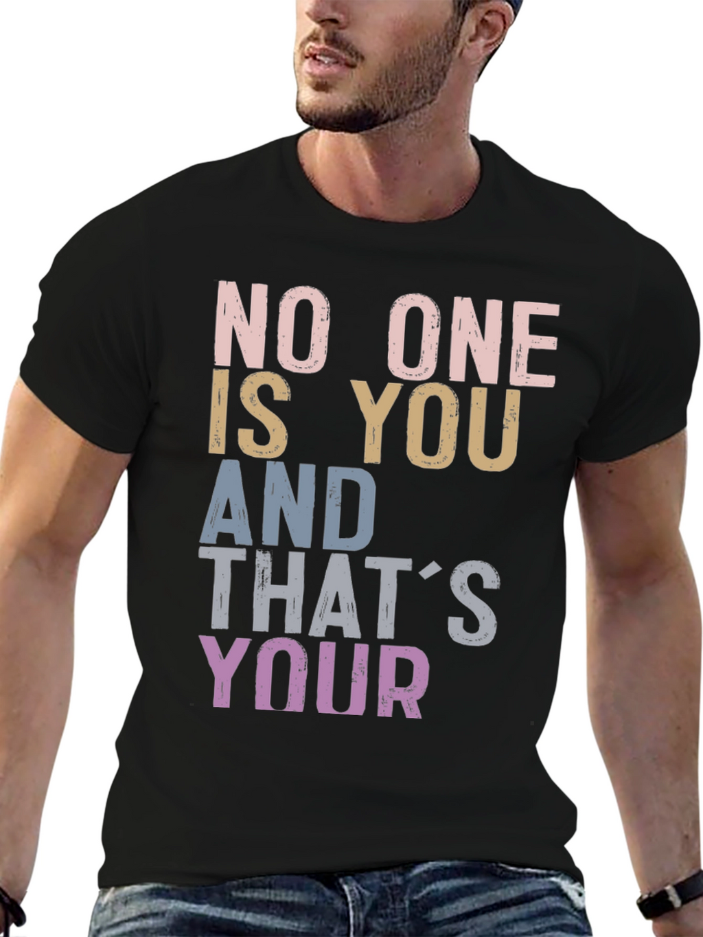 Inspirational Graphic Tee - Be You