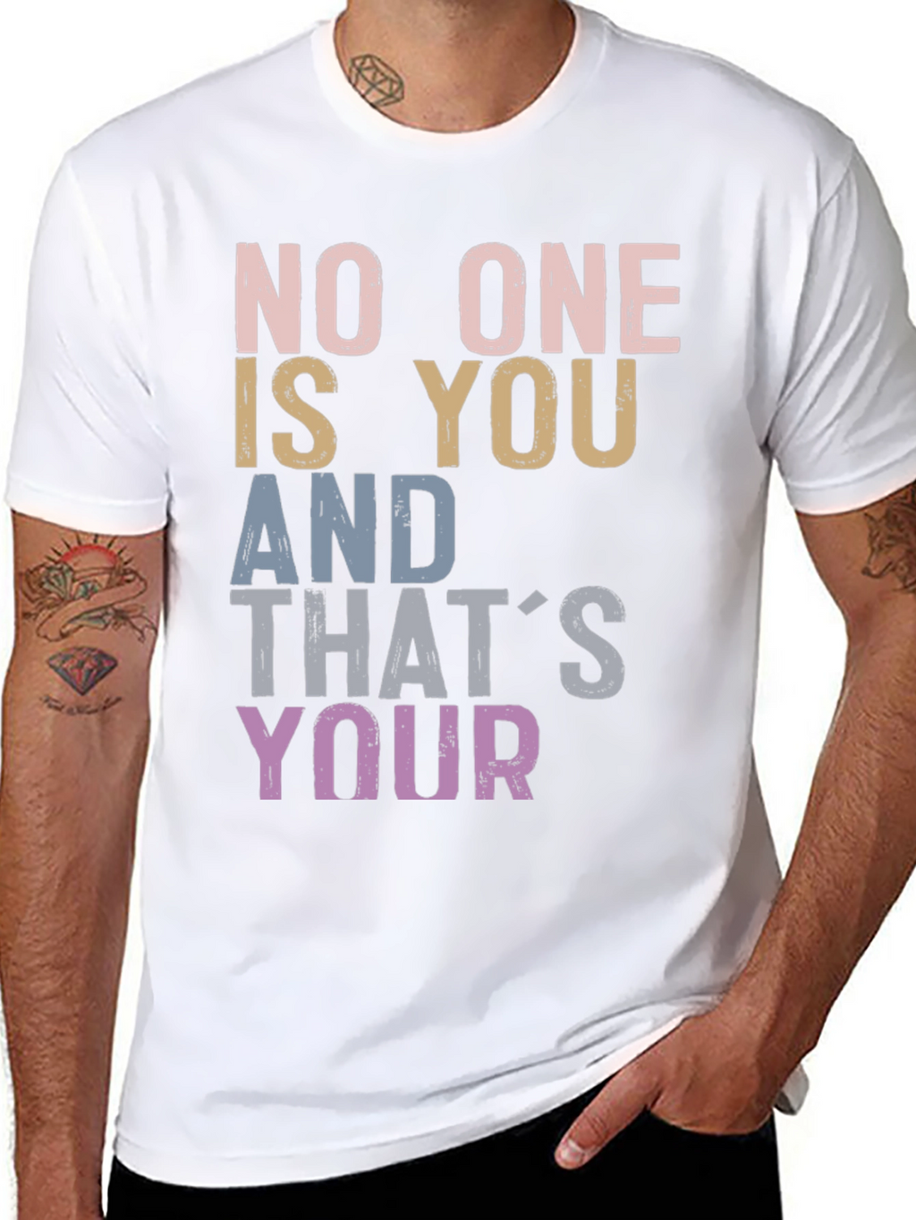 Inspirational Graphic Tee - Be You