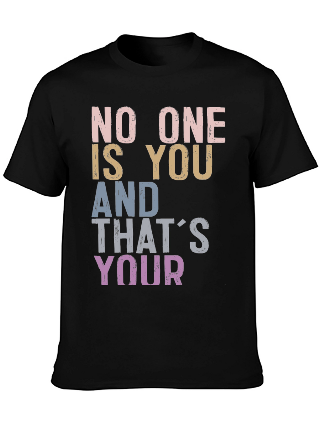 Inspirational Graphic Tee - Be You
