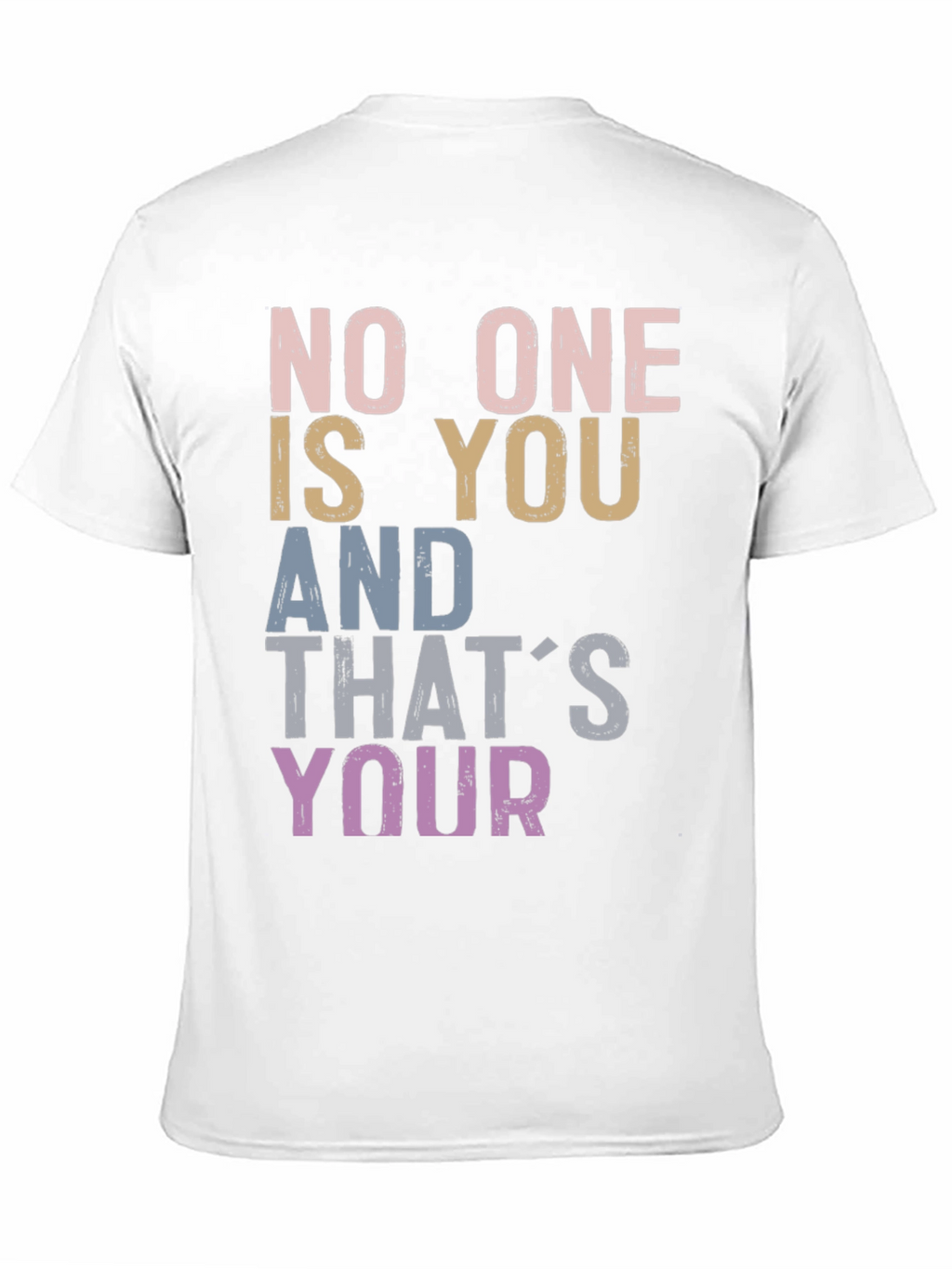 Inspirational Graphic Tee - Be You
