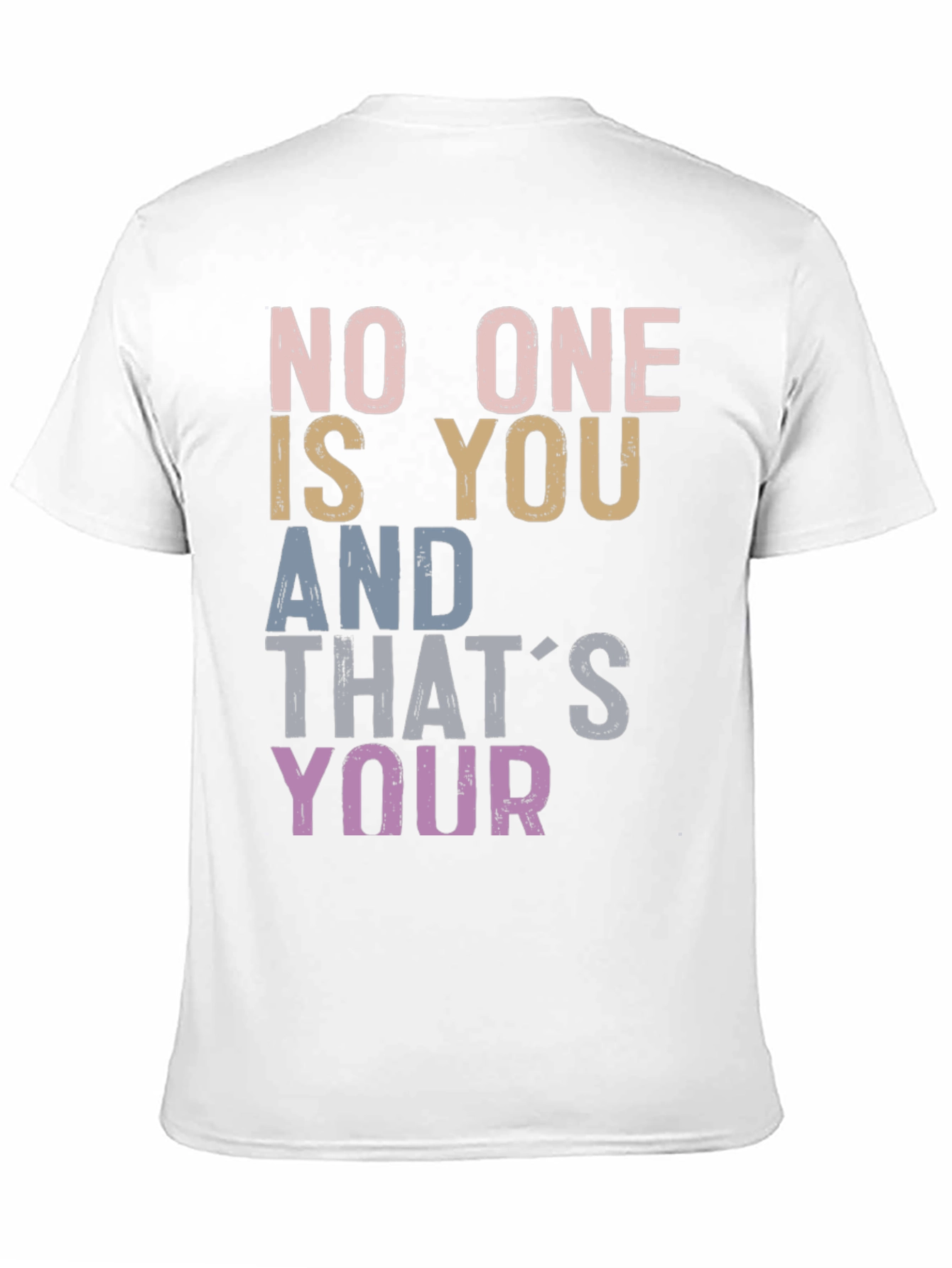 Inspirational Graphic Tee - Be You