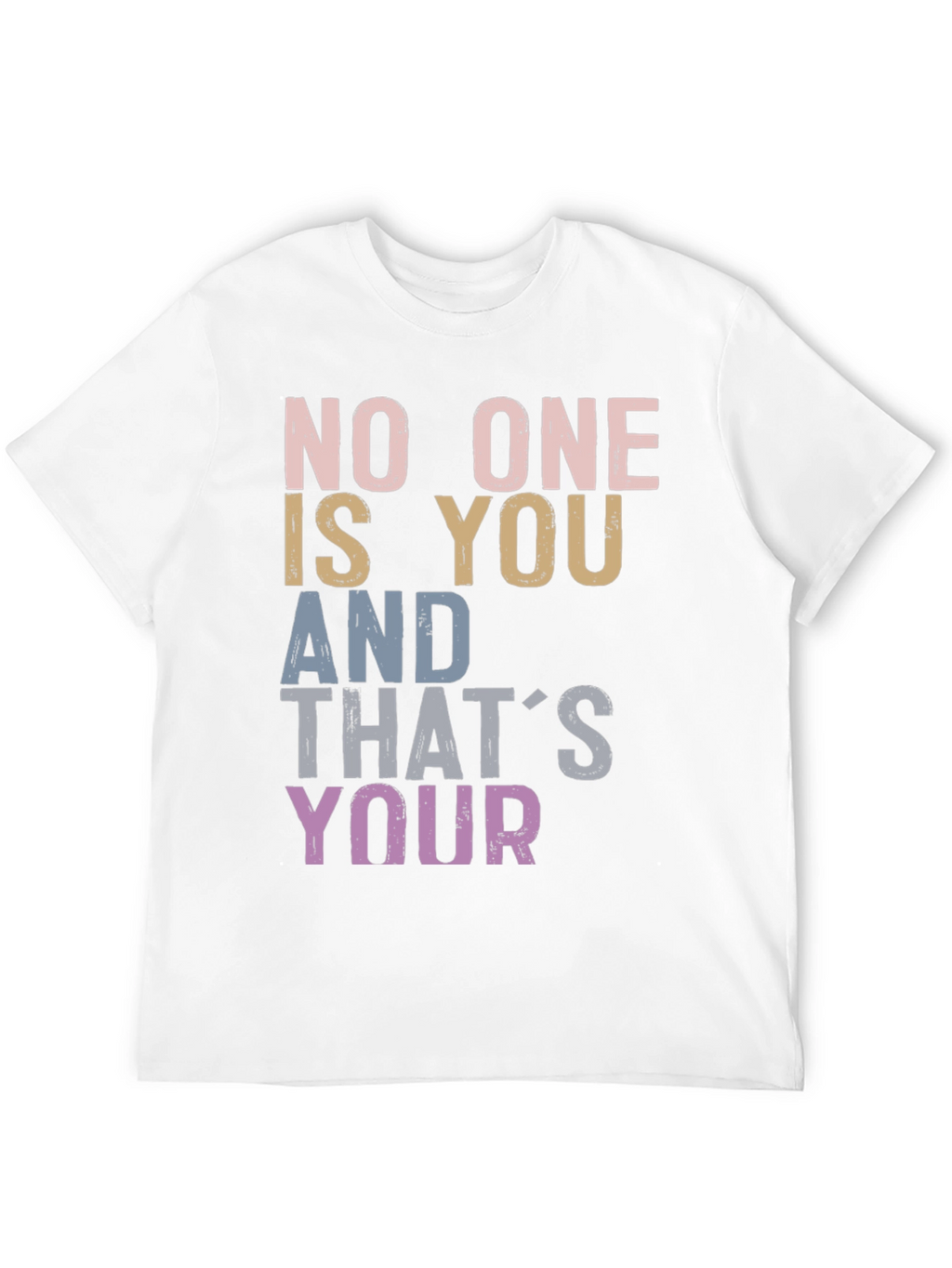 Inspirational Graphic Tee - Be You