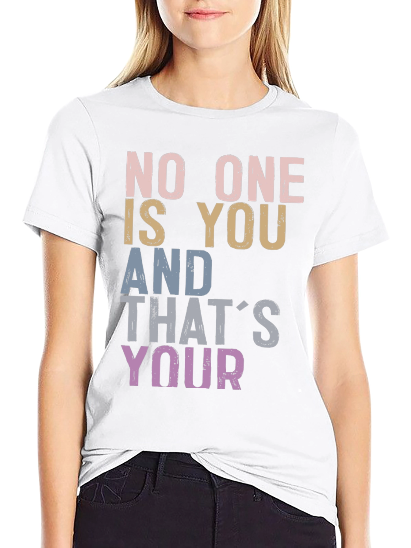 Inspirational Graphic Tee - Be You
