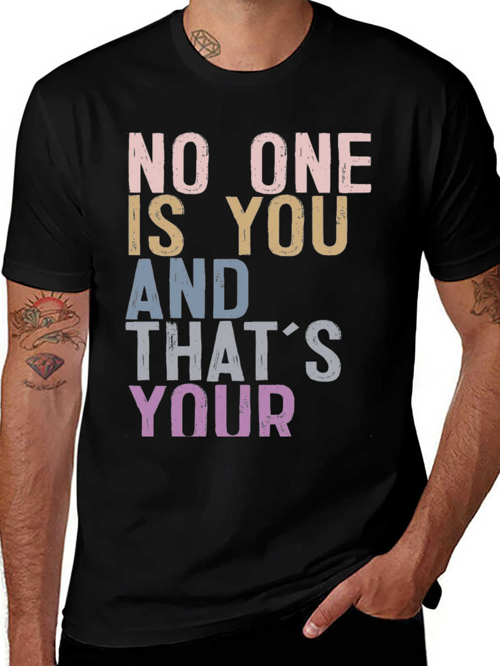 Inspirational Graphic Tee - Be You