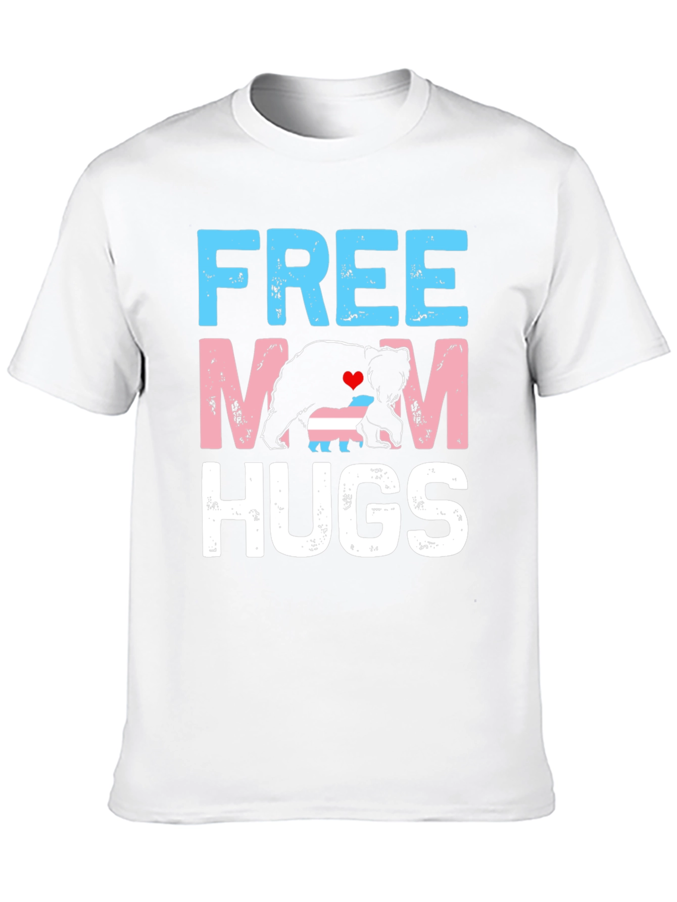 Free Mom Hugs Transgender Bear T-Shirt