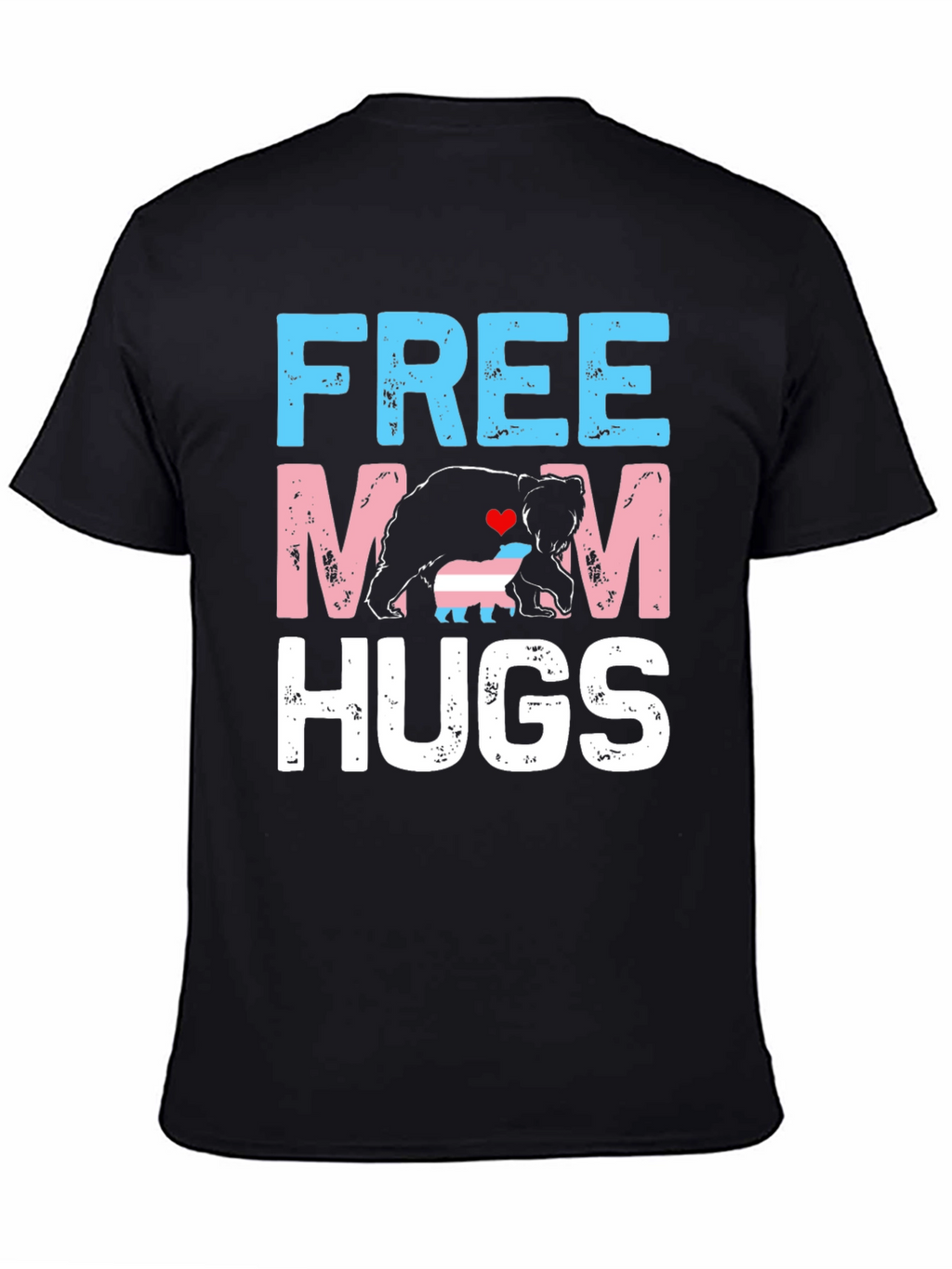 Free Mom Hugs Transgender Bear T-Shirt