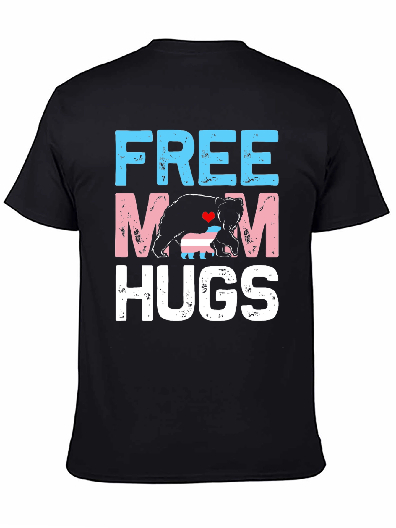 Free Mom Hugs Transgender Bear T-Shirt