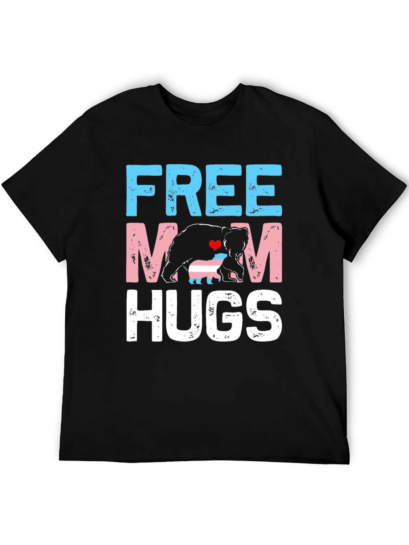 Free Mom Hugs Transgender Bear T-Shirt