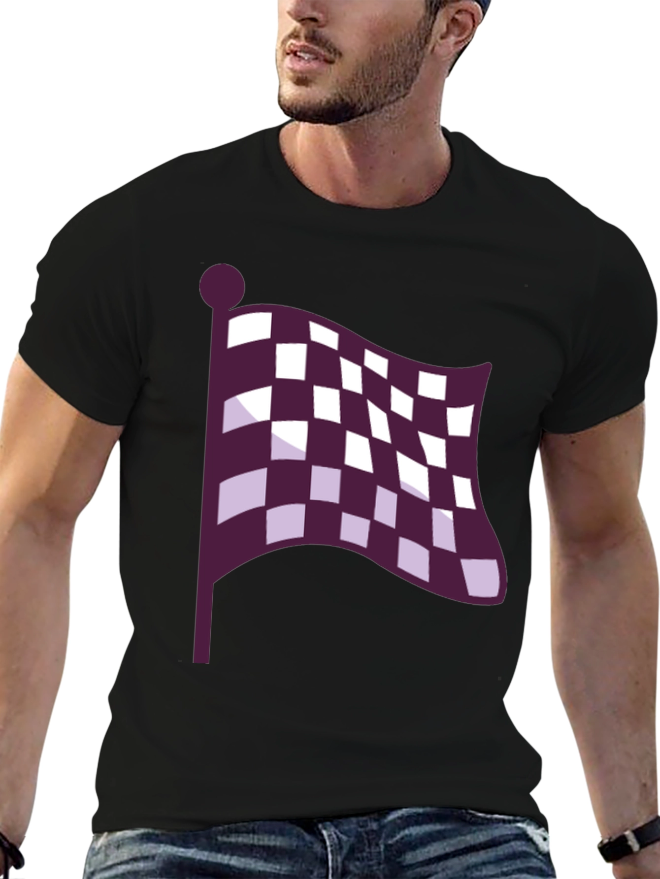 Racing Flag Graphic T-Shirt