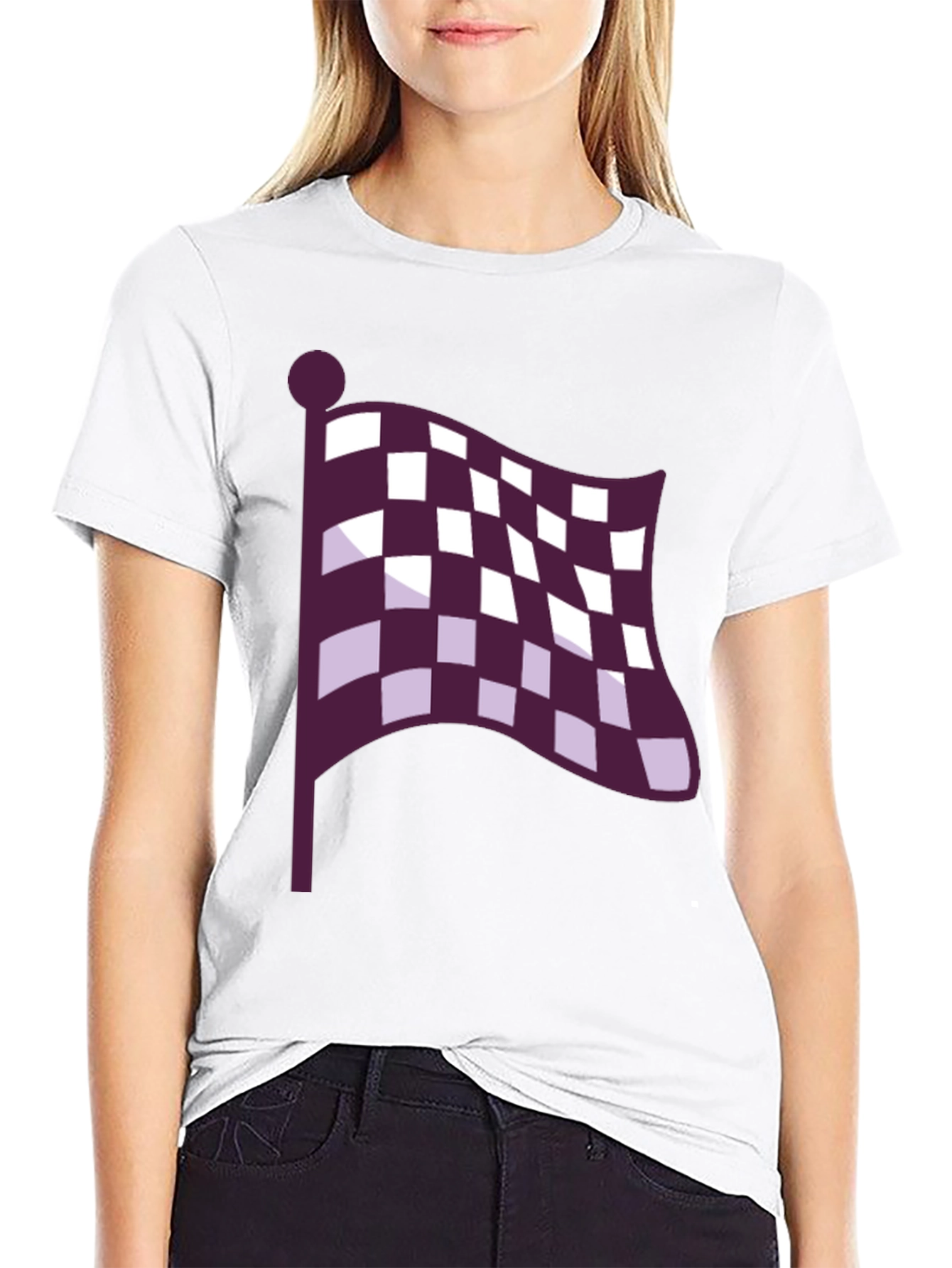 Racing Flag Graphic T-Shirt