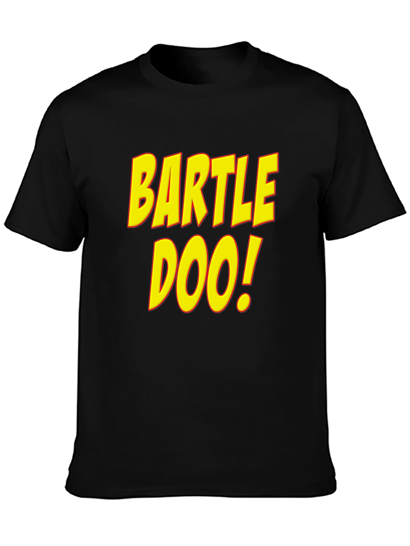 Bartle Doo! Graphic Tee - Black Short Sleeve T-Shirt