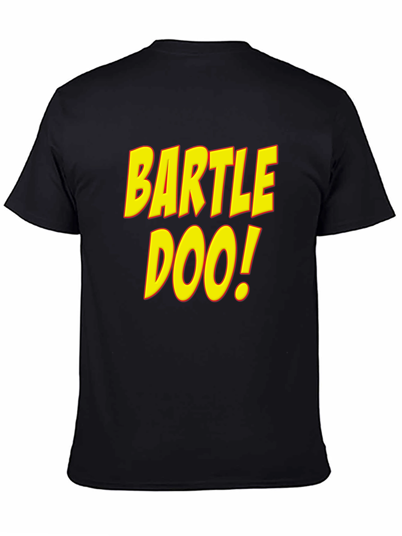 Bartle Doo! Graphic Tee - Black Short Sleeve T-Shirt