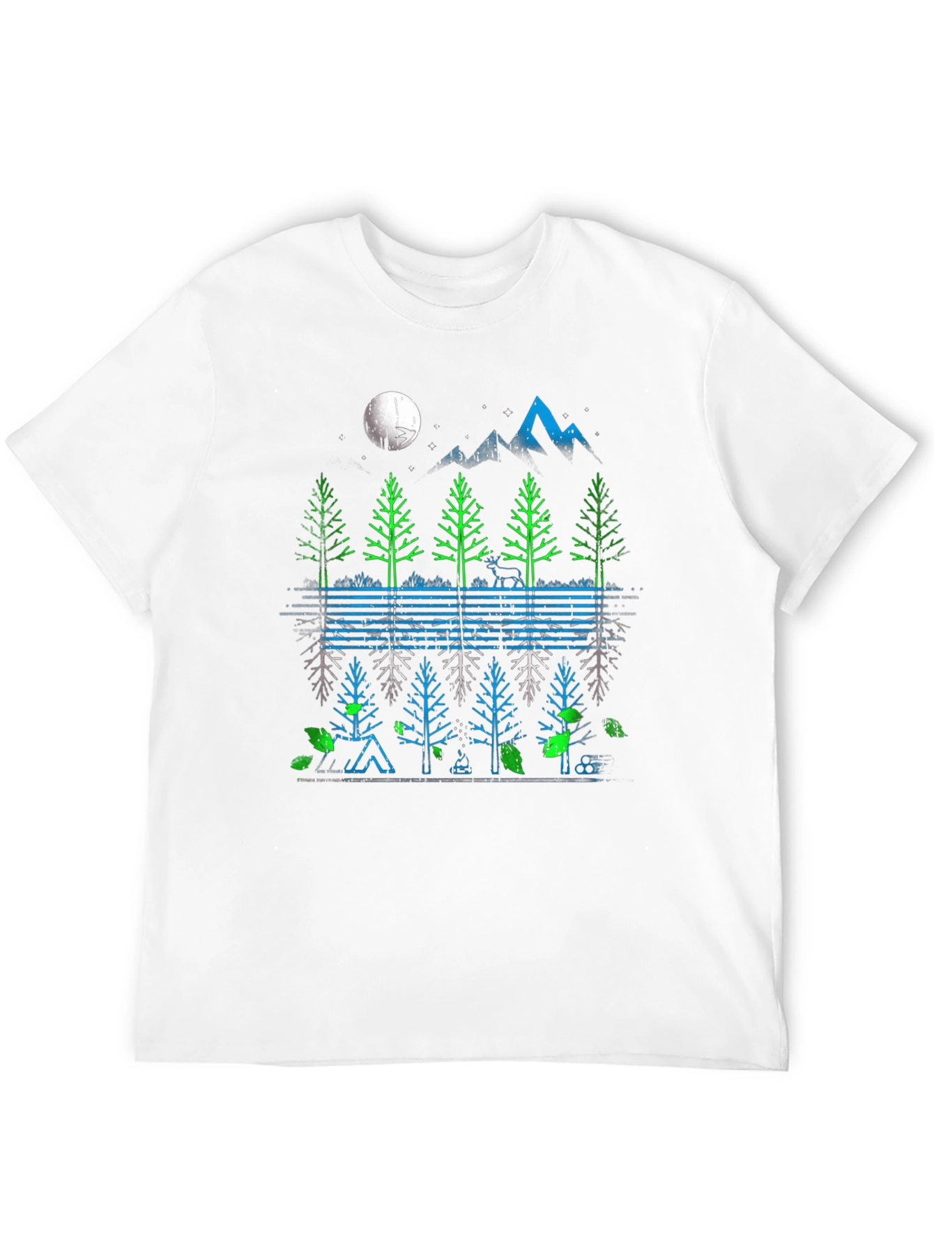 Nature Reflection Graphic T-Shirt