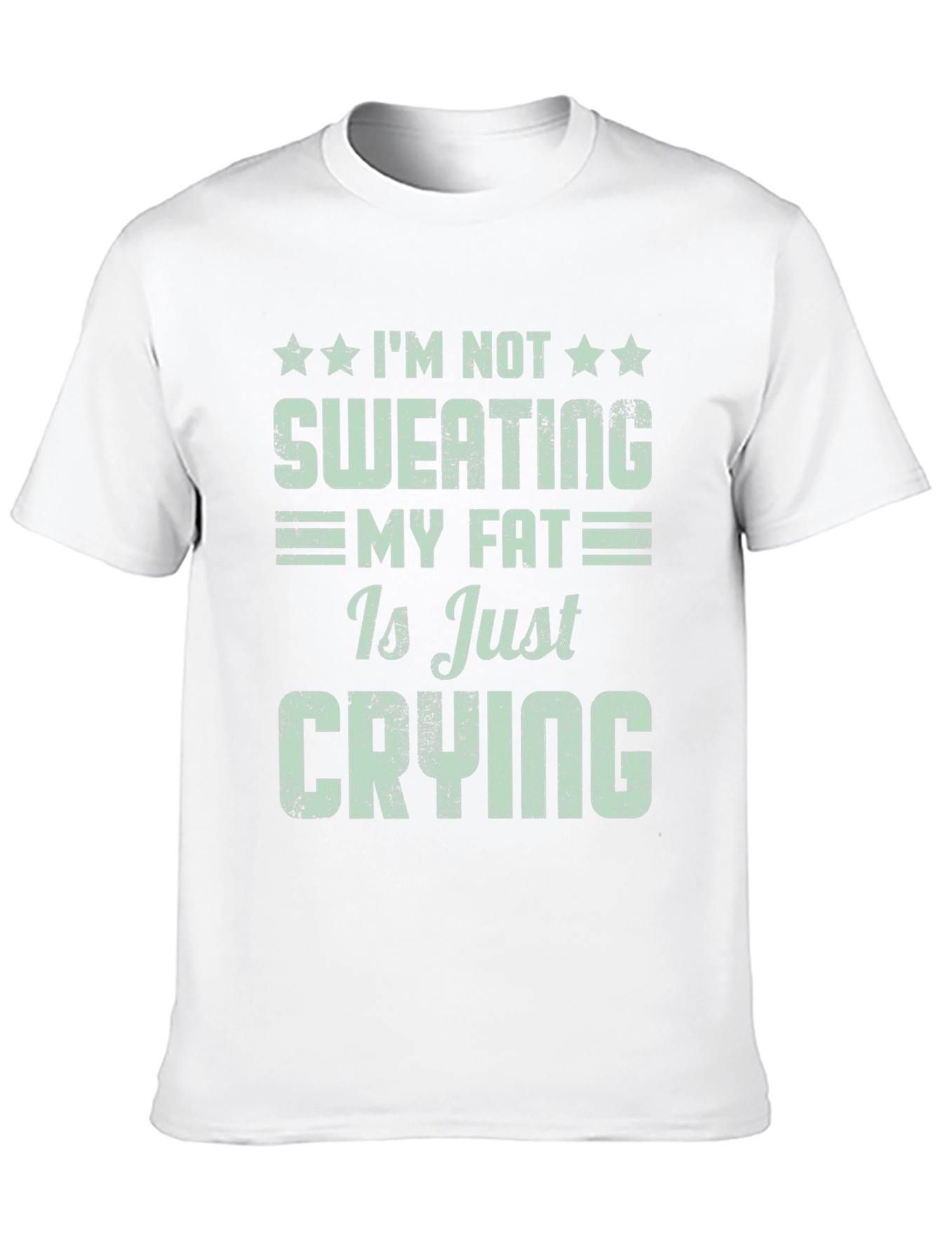 Funny Workout T-Shirt: Im Not Sweating