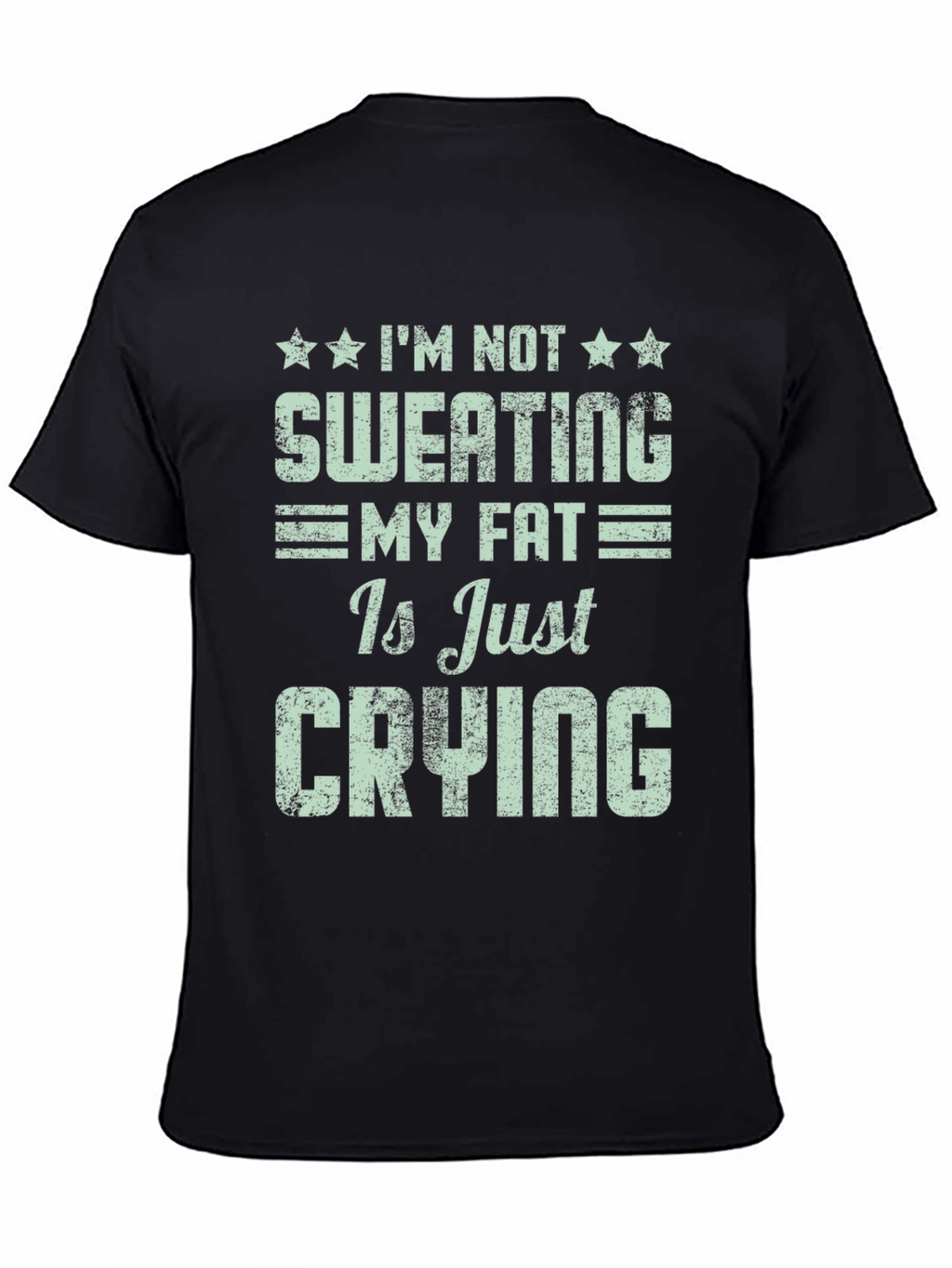 Funny Workout T-Shirt: Im Not Sweating