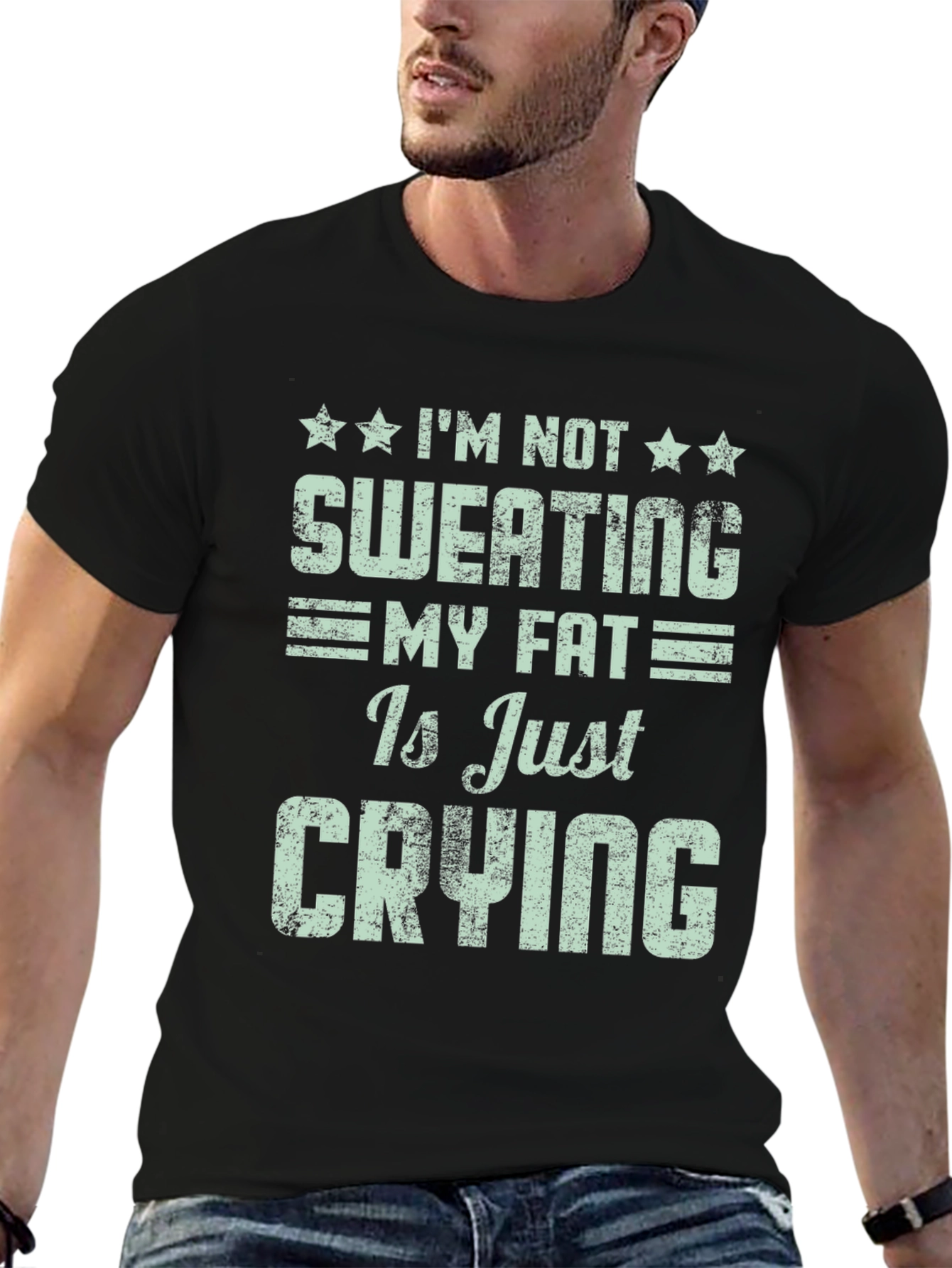 Funny Workout T-Shirt: Im Not Sweating