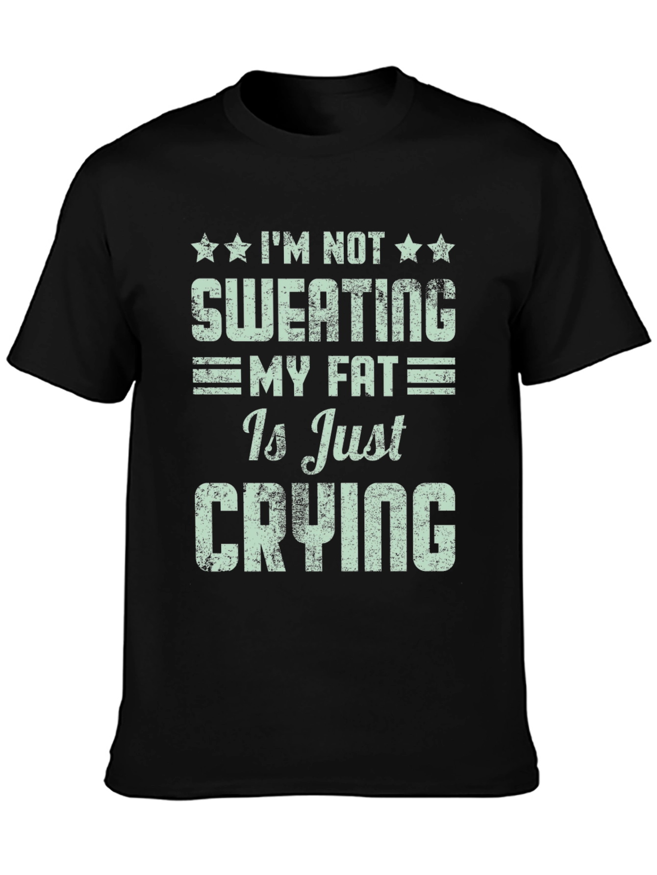 Funny Workout T-Shirt: Im Not Sweating