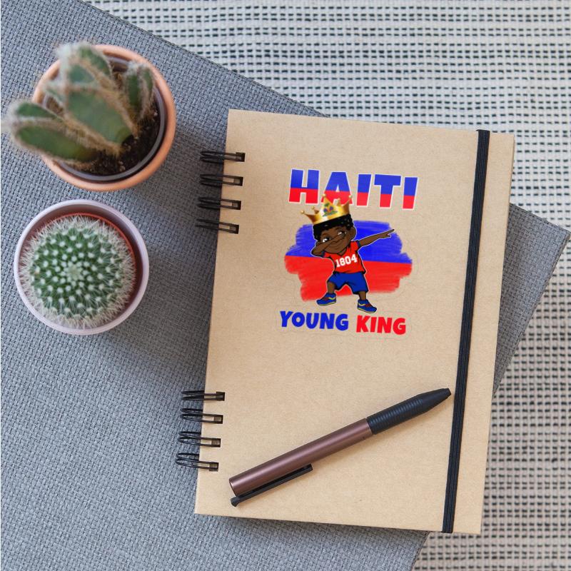Haiti Young King Haiti Flag Melanin for Black Boys