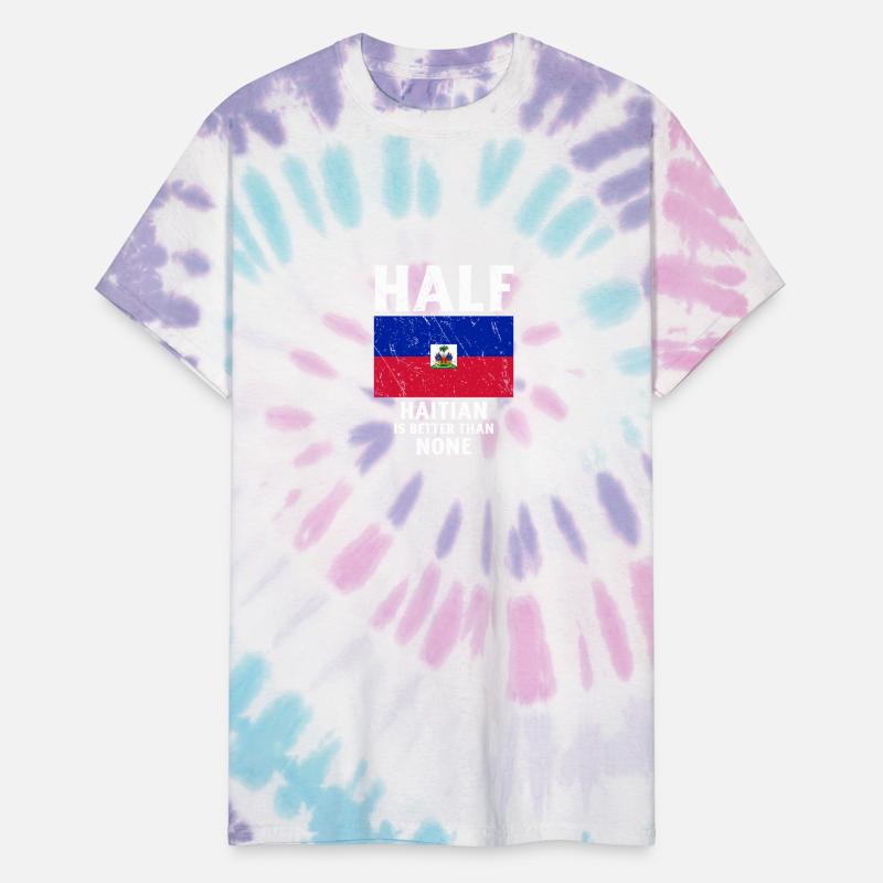 Half Haitian Is Better Than None National Flag Hai