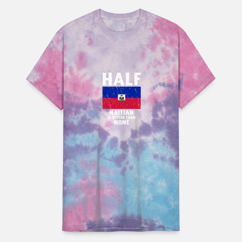 Half Haitian Is Better Than None National Flag Hai