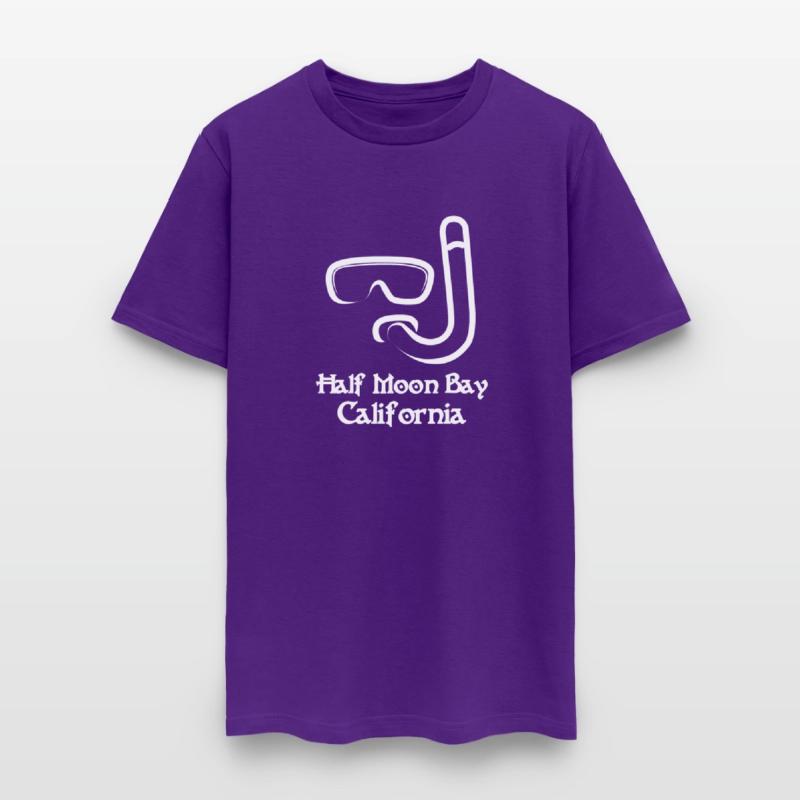 Half Moon Bay California Snorkel Souvenirs Gifts