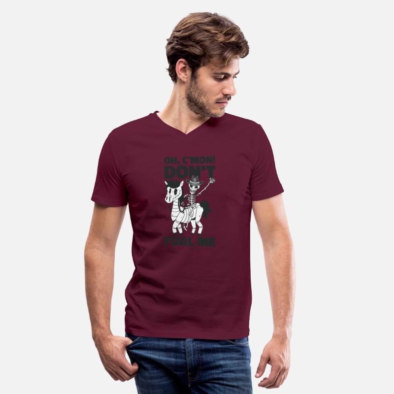 Halloween Cowboy Skeleton Foal Horse Riding