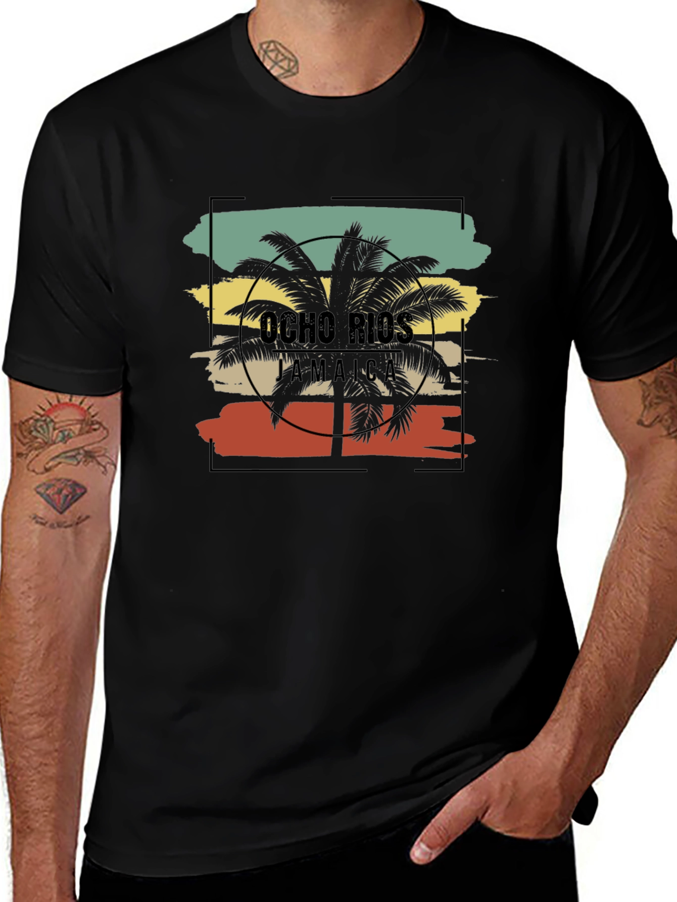 Ocho Rios Jamaica Graphic T-Shirt