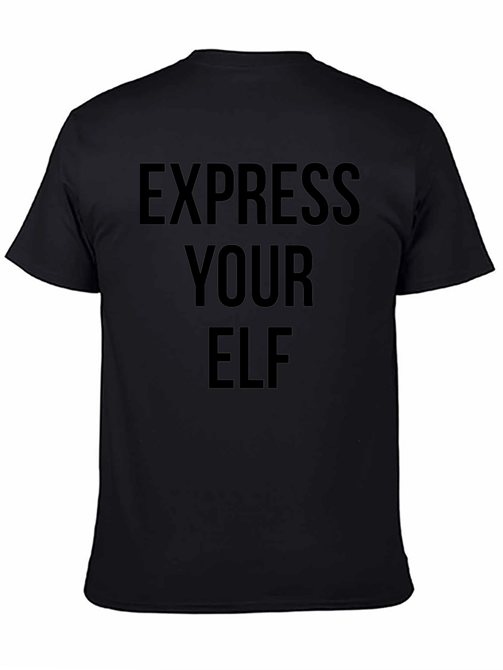 Express Your Elf Novelty Graphic Tee