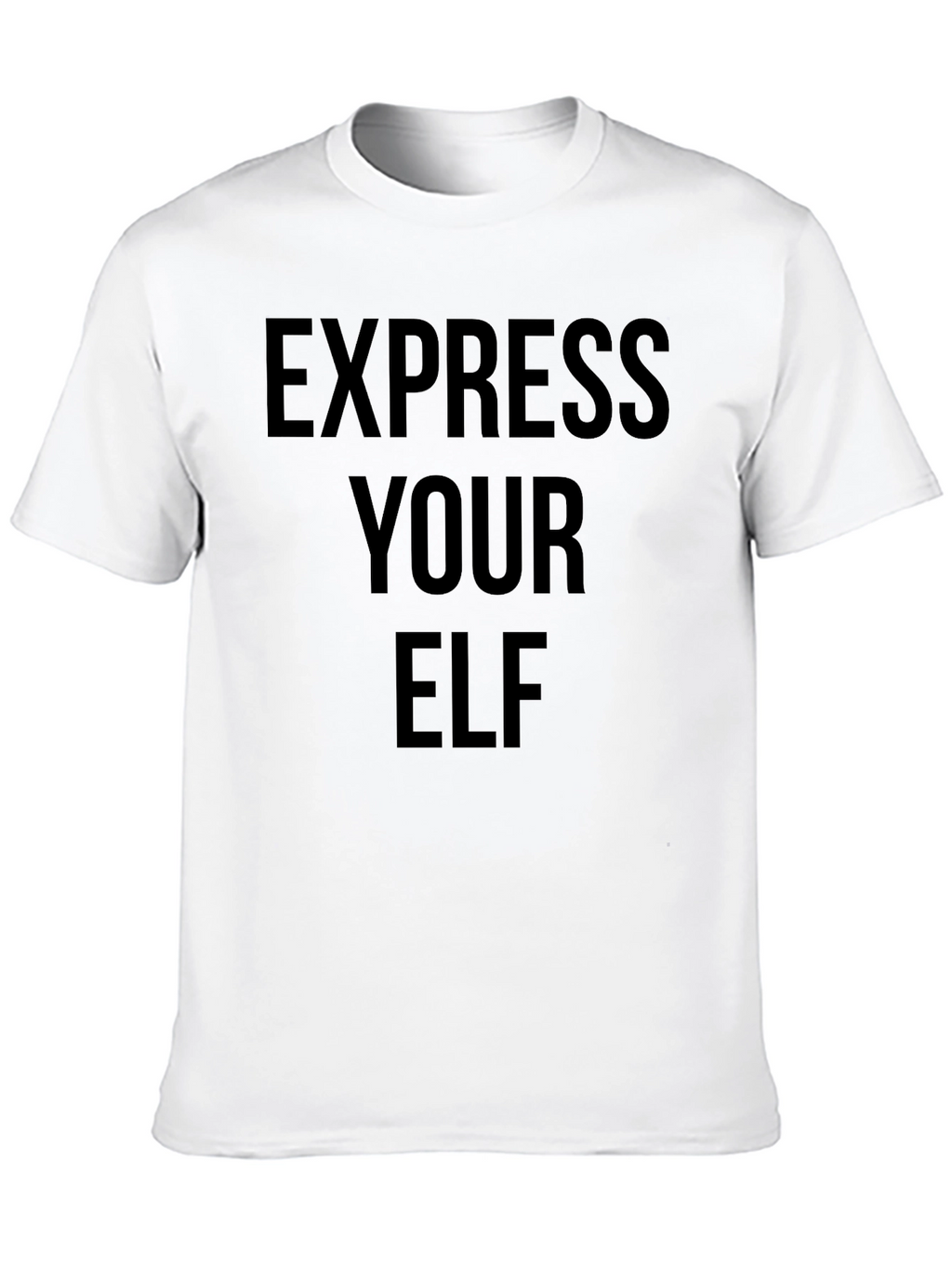 Express Your Elf Novelty Graphic Tee