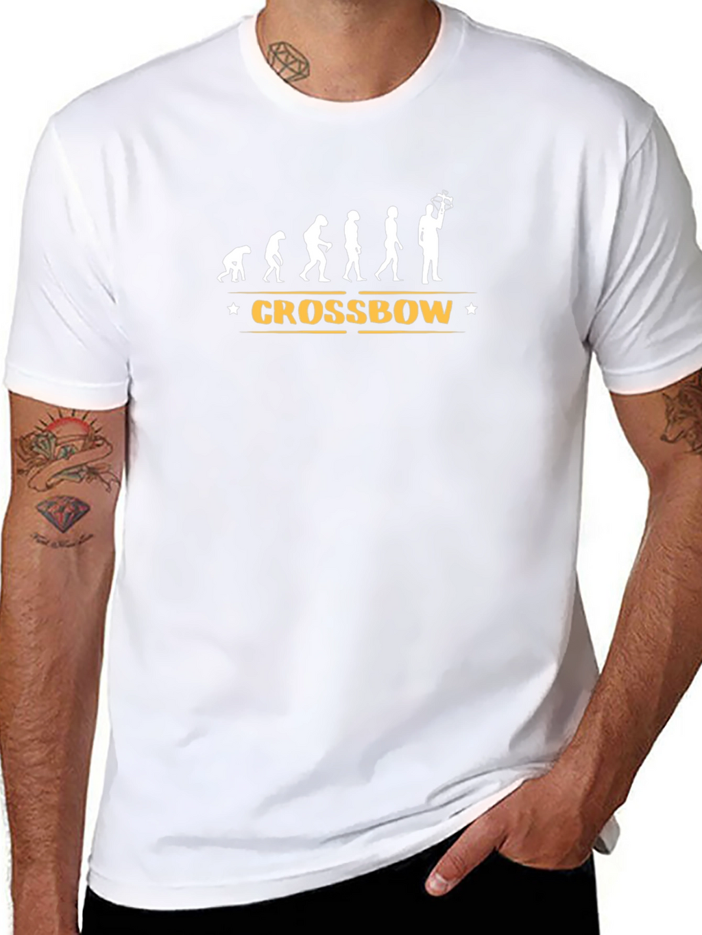 Evolution of Crossbow Hunter T-Shirt