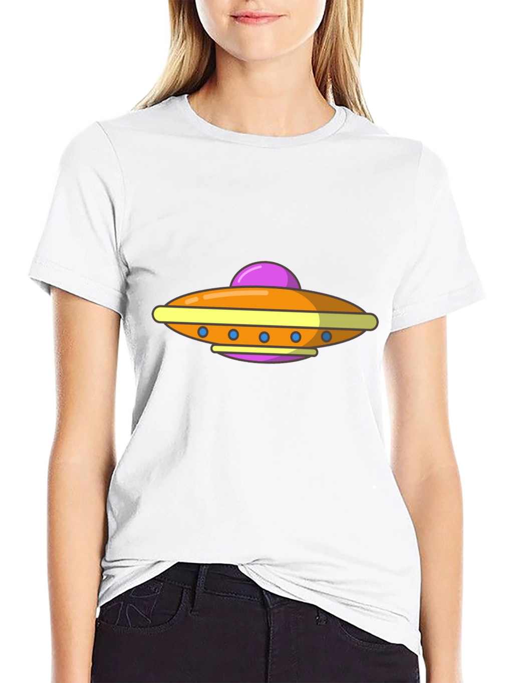UFO Graphic T-Shirt - Sci-Fi Tee