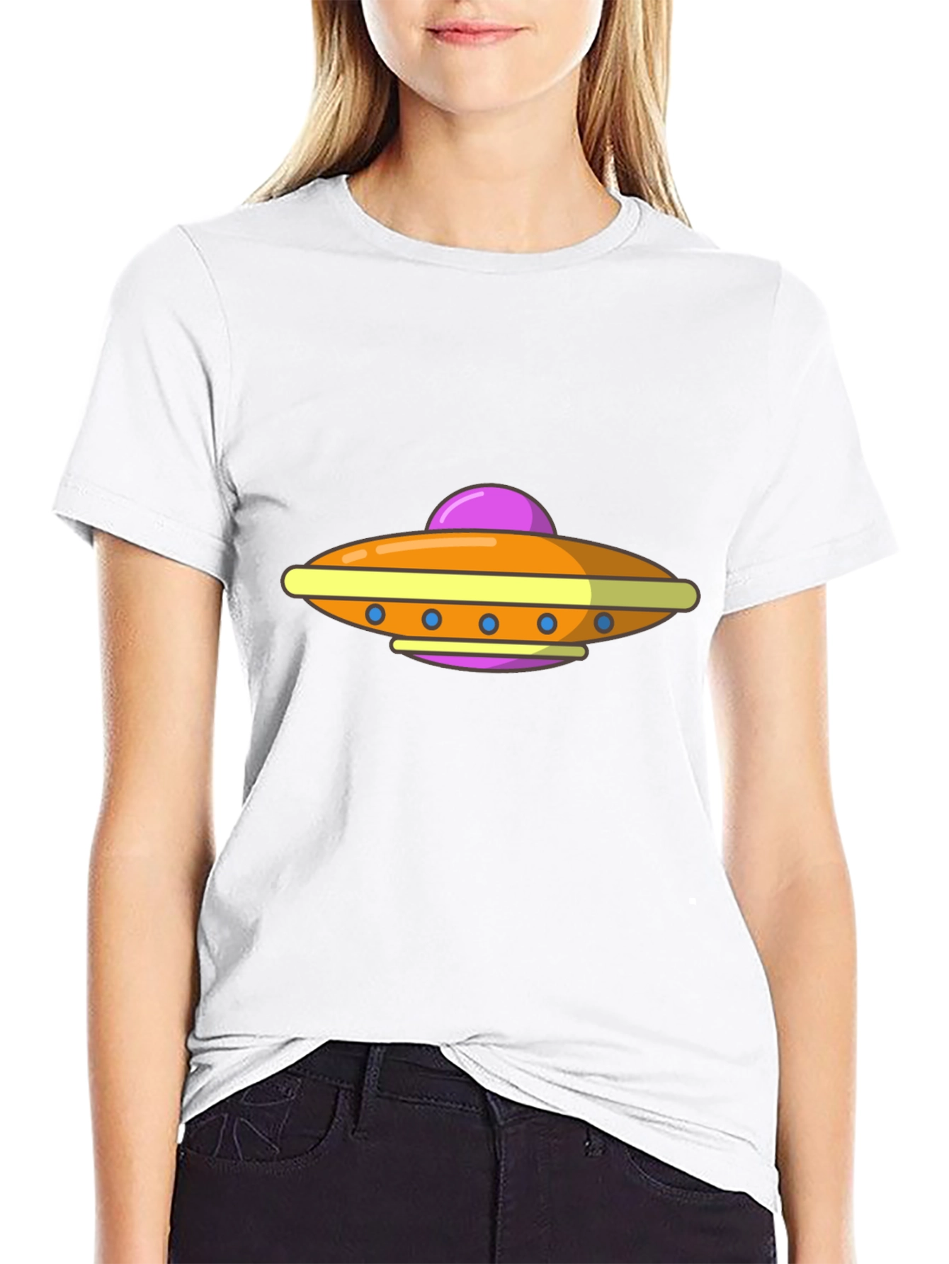 UFO Graphic T-Shirt - Sci-Fi Tee