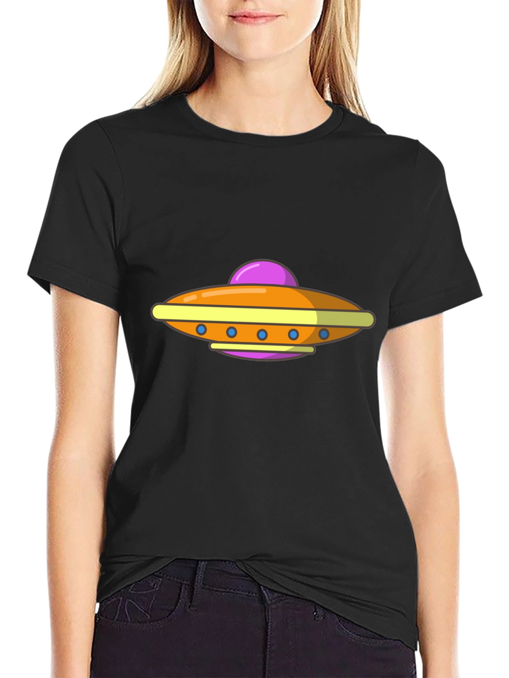 UFO Graphic T-Shirt - Sci-Fi Tee