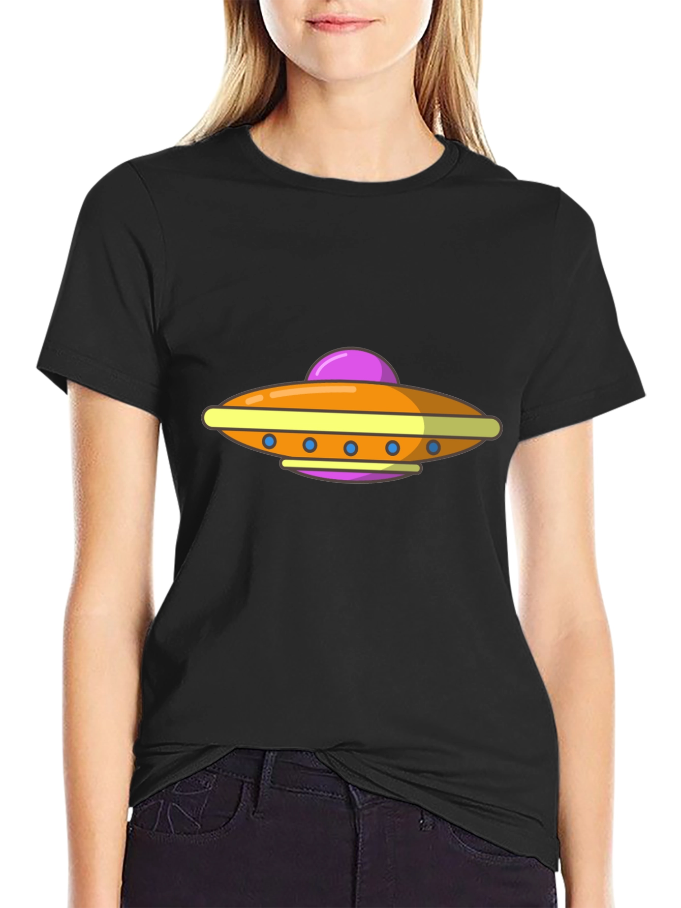 UFO Graphic T-Shirt - Sci-Fi Tee