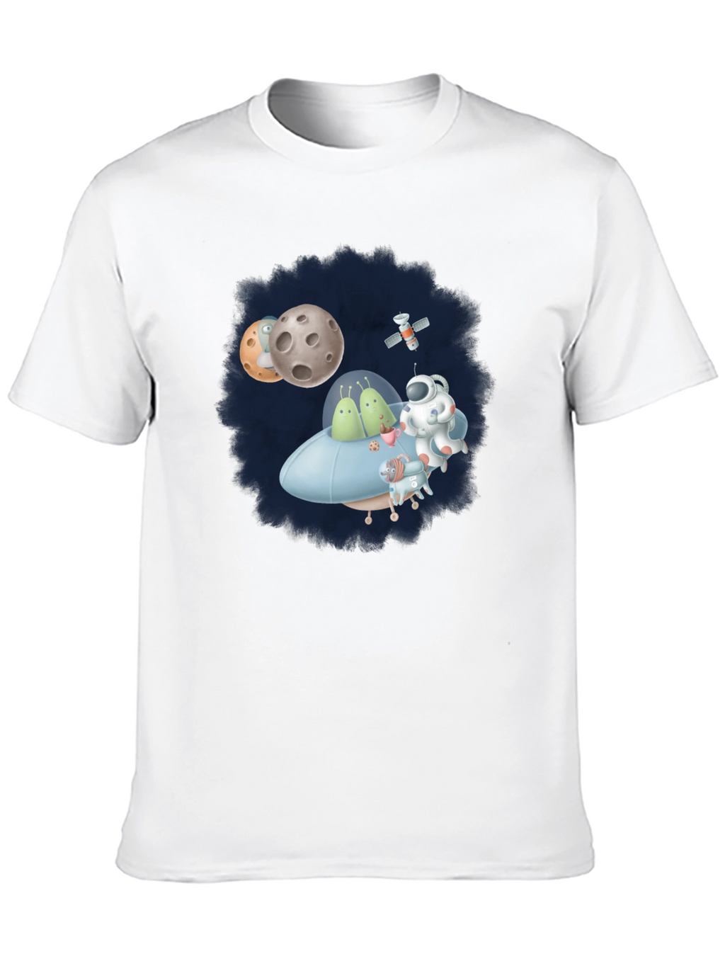 Cosmic Crew T-Shirt - Fun Space Graphic Tee