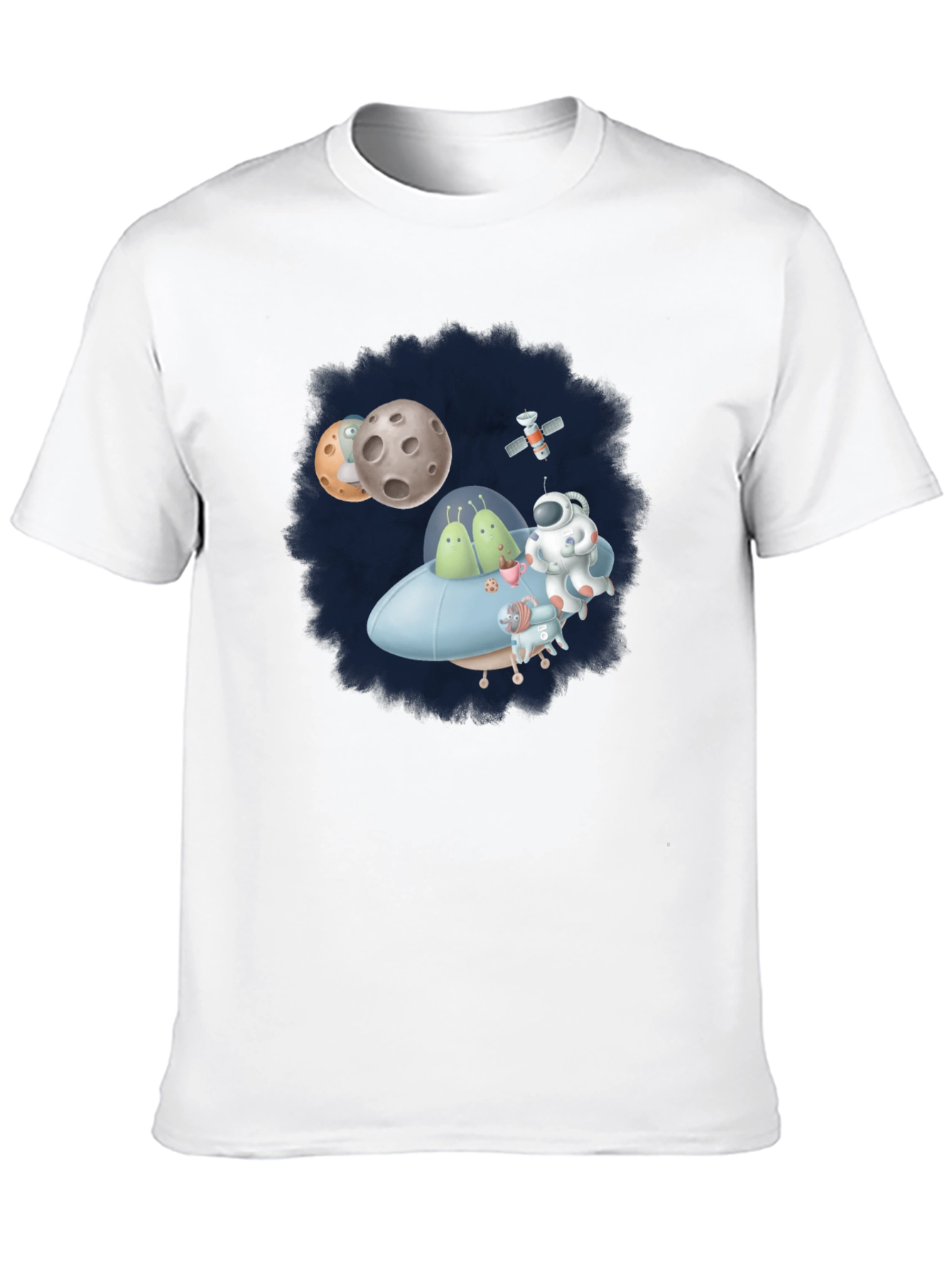 Cosmic Crew T-Shirt - Fun Space Graphic Tee