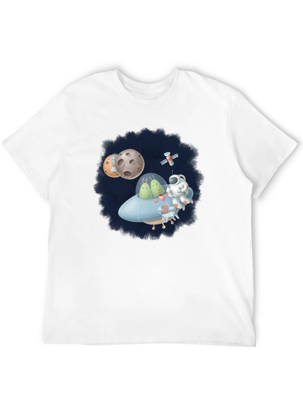 Cosmic Crew T-Shirt - Fun Space Graphic Tee