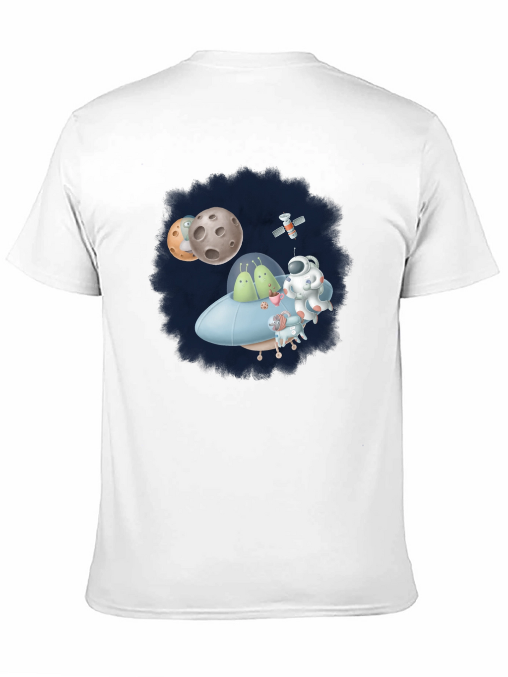Cosmic Crew T-Shirt - Fun Space Graphic Tee
