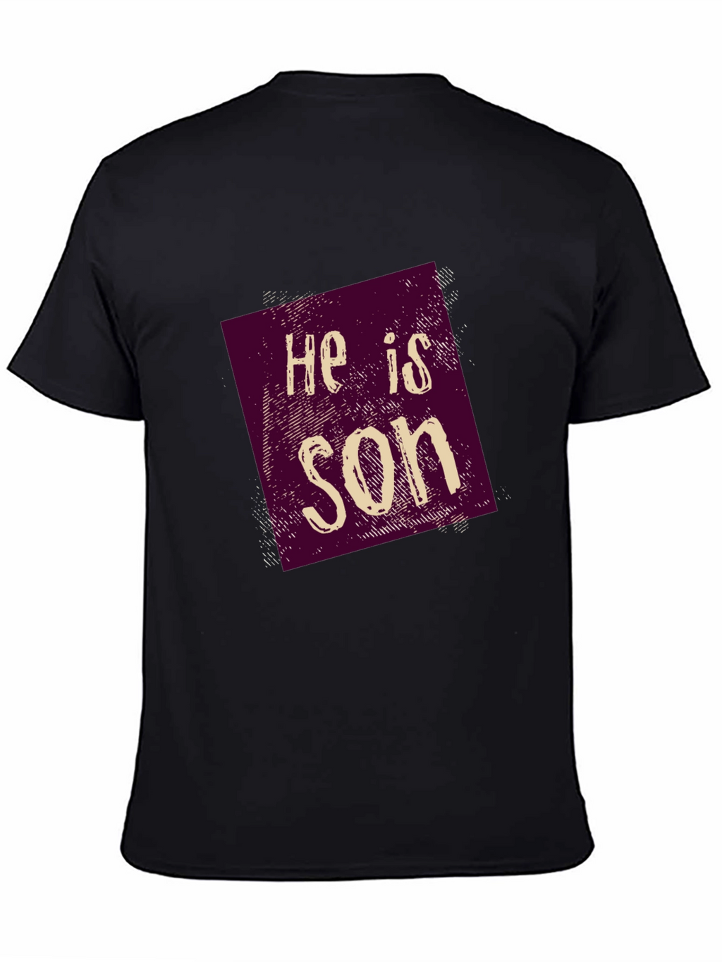 He is Son Graphic Tee - Casual Style