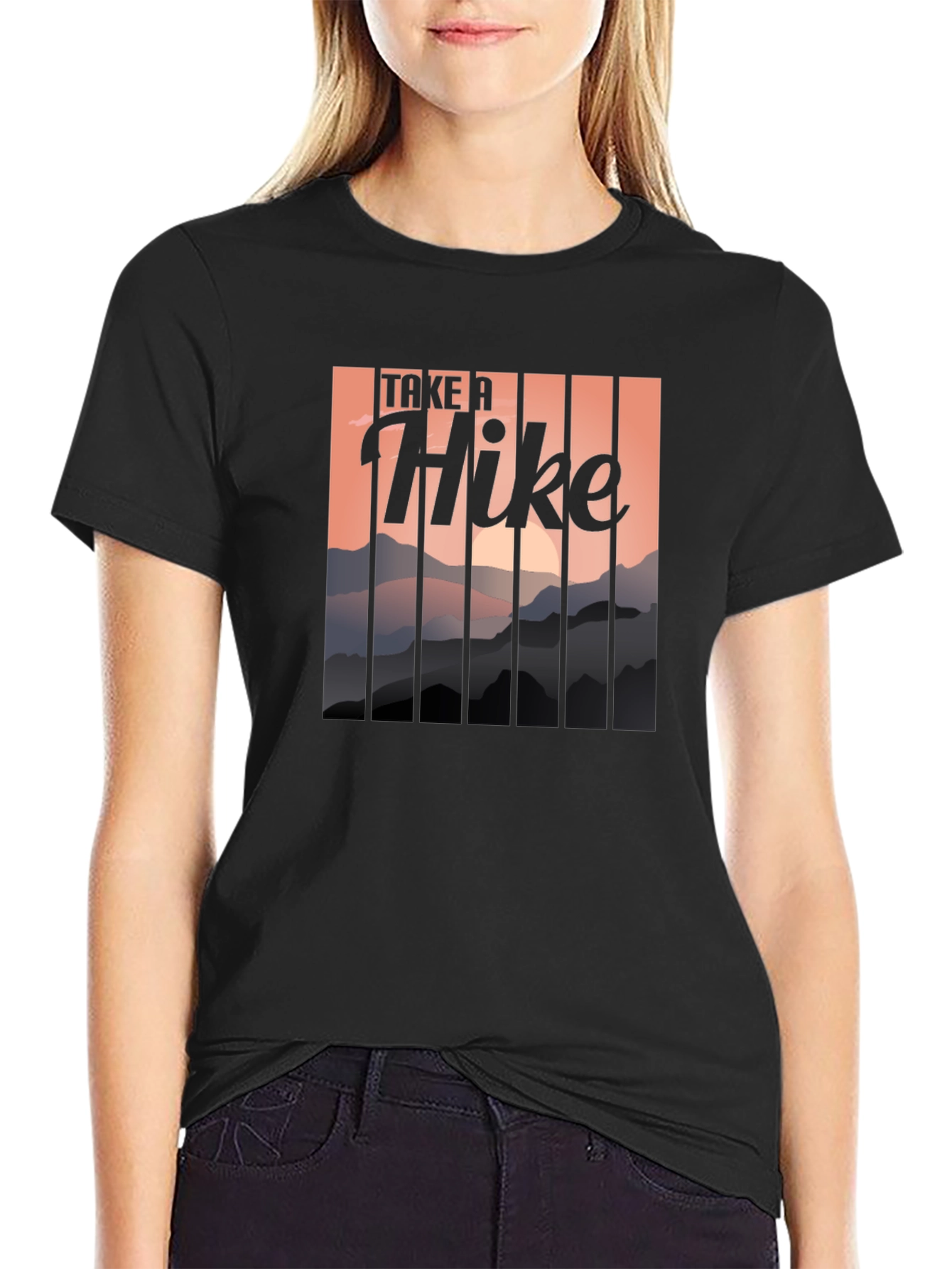 Take a Hike Graphic Tee - Mountain Adventure Shirt