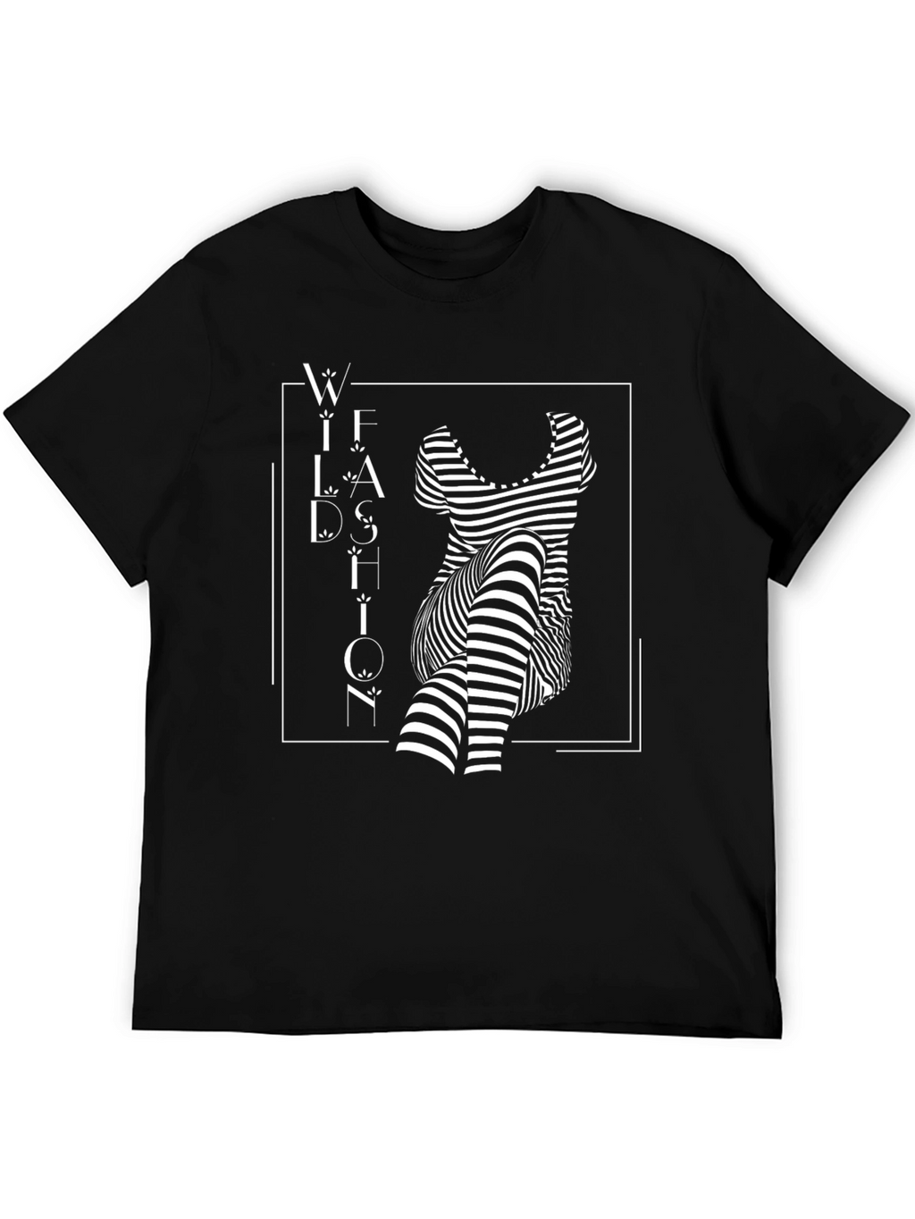 Wild Fashion Striped Illusion Tee