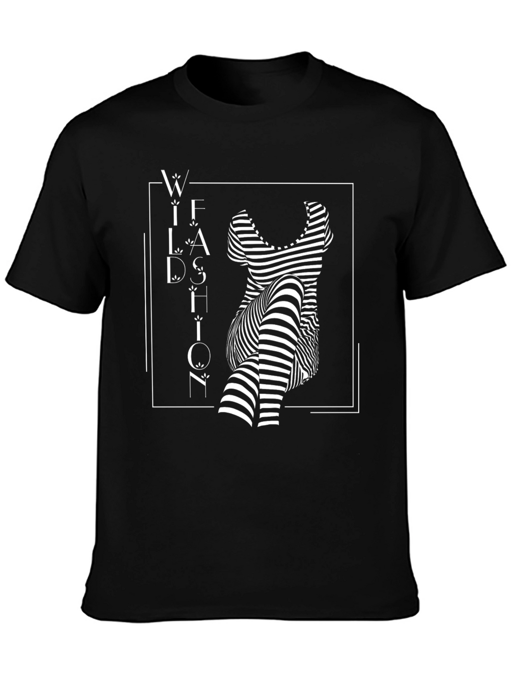 Wild Fashion Striped Illusion Tee