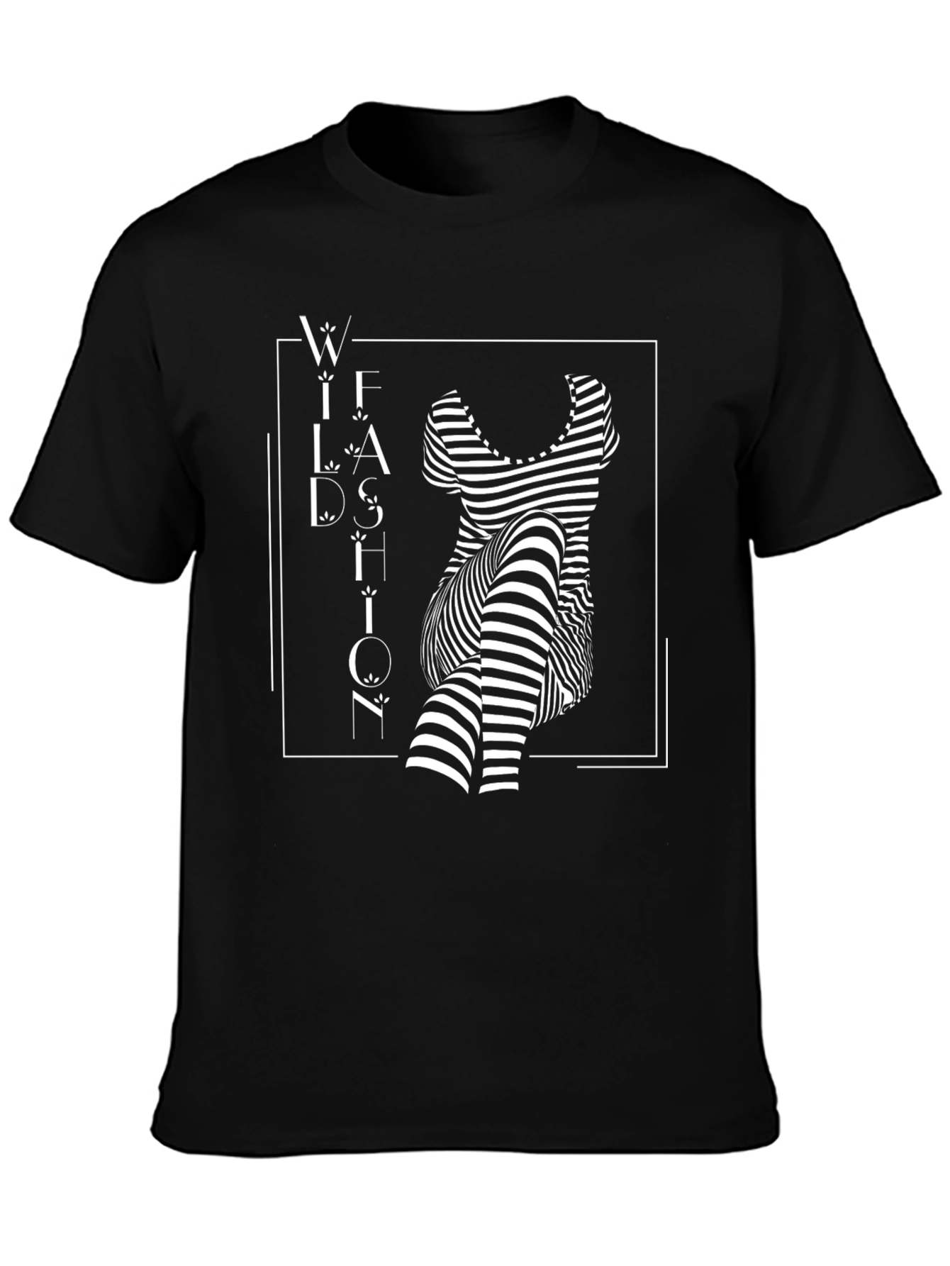Wild Fashion Striped Illusion Tee