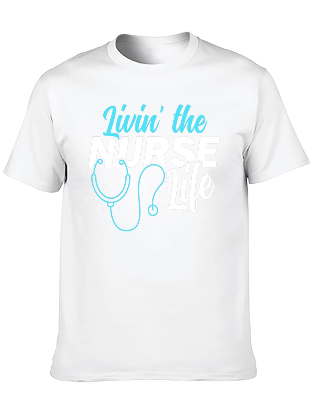 Livin the Nurse Life Graphic T-Shirt