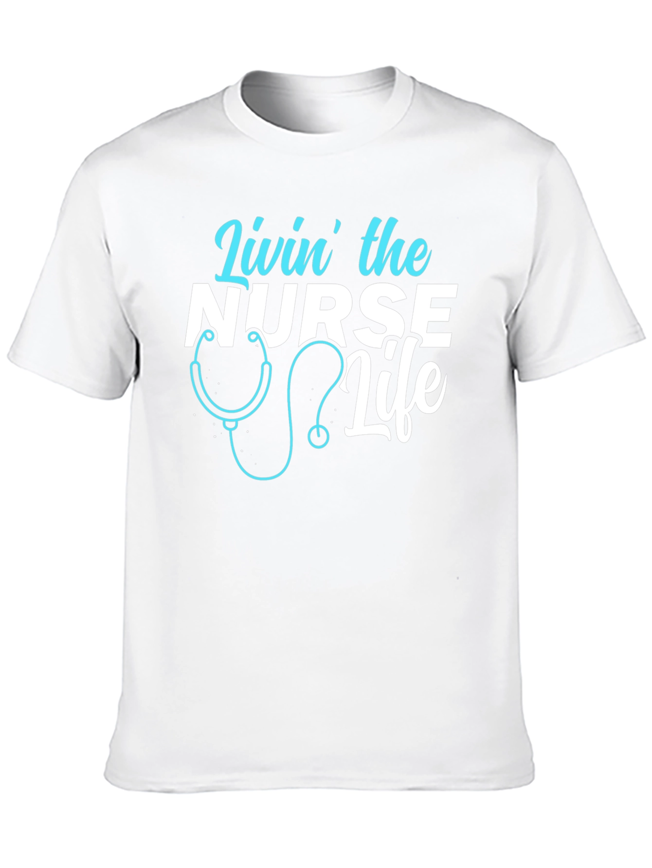 Livin the Nurse Life Graphic T-Shirt