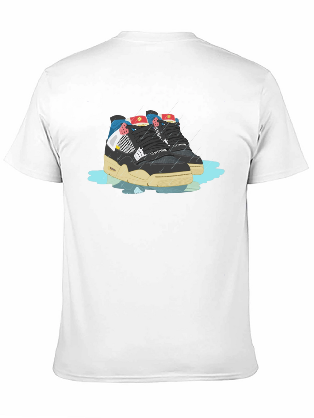 Sneaker Graphic Black T-Shirt
