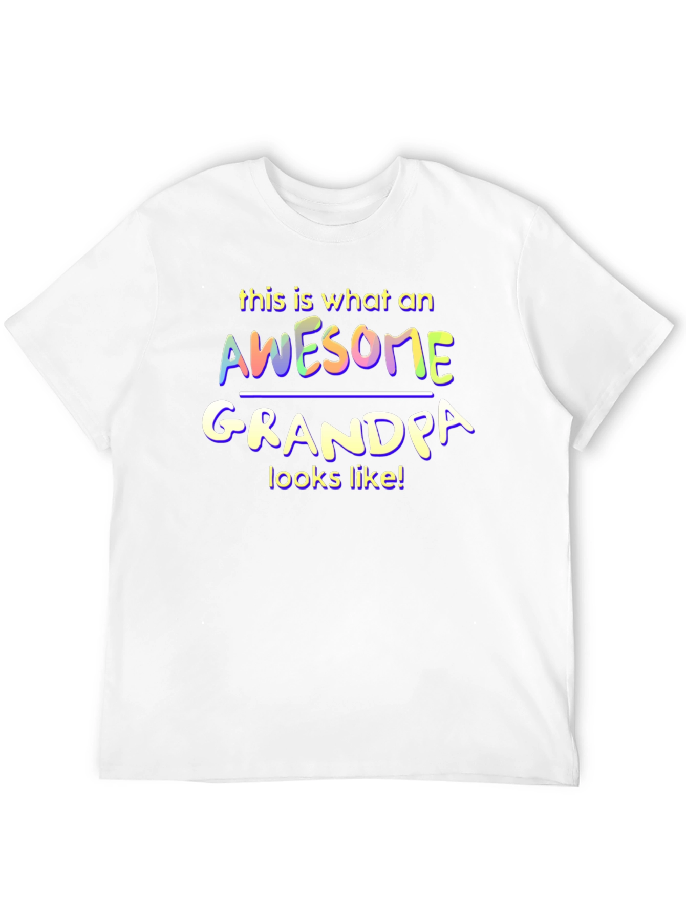 Awesome Grandpa T-Shirt - Perfect Gift!